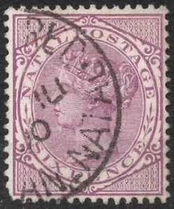 Sn:ZA-NA #71 1882 6 d NATAL Queen Victoria Definitives 1874-95, gebraucht - Bild 1 von 2