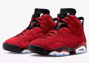 Nike Air Jordan 6 Retro Toro Bravo Trainers Shoes CT8529-600 52.5 US 18 Red - Picture 1 of 9
