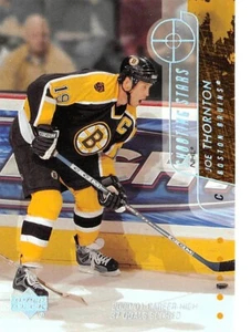 2002-03 Upper Deck Shooting Stars #SS3 Joe Thornton - Picture 1 of 3