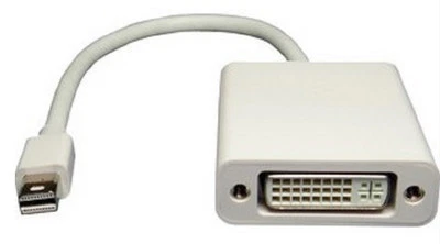 Mini Displayport/Thunderbolt to DVI-I Adapter Cable for Apple Macbook  - Image 1 of 4