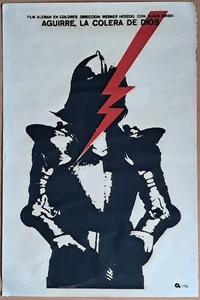 Aguirre the Wrath of God ORIGINAL Silkscreen Cuba '76 POSTER Werner Herzog RARE - Bild 1 von 3