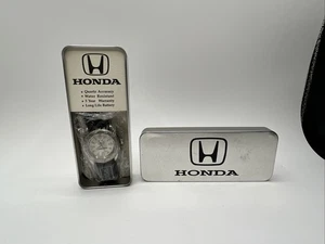 Orologio Da Polso Honda Movimento Giappone Cassa Acciaio Impermeabile - Foto 1 di 6