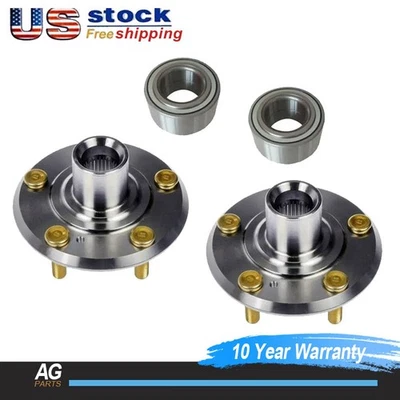 For Chrysler PT Cruiser Dodge Neon Front Wheel Bearing Hub Assembly Set G4 - Image 1 of 4