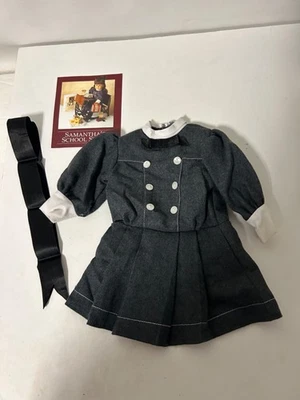 Vestido escolar Pleasant Co American Girl Samantha 1986 Foto 1 de 4