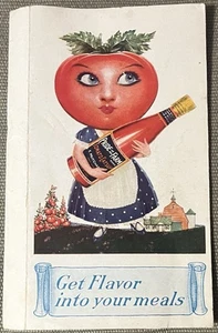 Vintage Pride Of The Farm Tomato Catsup Promotional Recipe Pamphlet E. Pritchard - Imagen 1 de 4
