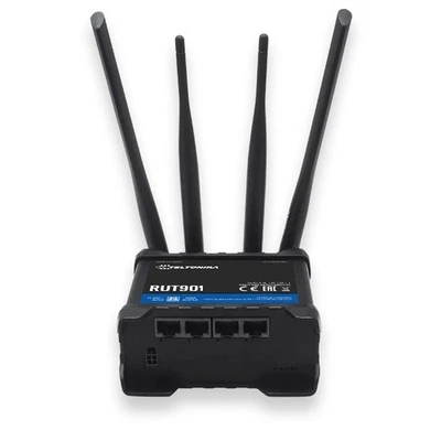 Teltonika RUT901 industrieller 4G LTE Mobilfunk-Router Dual SIM WLAN -40°C~75°C  - Bild 1 von 4