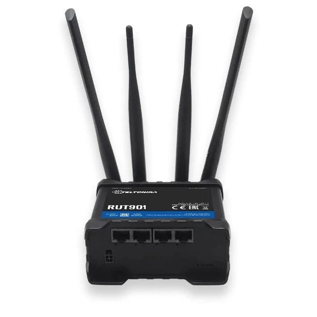 Teltonika RUT901 industrieller 4G LTE Mobilfunk-Router Dual SIM WLAN -40°C~75°C  - Bild 1 von 4