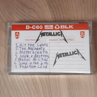 Metallica - No Life Till Leather CASSETTE TAPE RSD issued 2015 Factory Sealed Foto 1 de 4