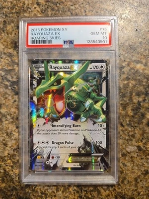 Pokémon Rayquaza EX 75/108 Roaring Skies Holo PSA 10 GEM - Image 1 of 2