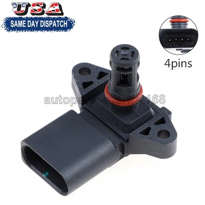 Sensor de flujo de masa de aire 4984570 MAF para Dodge Ram 2500 3500 2003-2007 5,9 L Cummins Foto 1 de 4