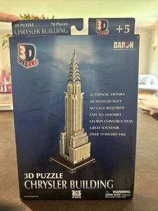 Daron CF075H Chrysler Building 3D Puzzle 70 Pieces Sealed Box Ships Out Fast - Picture 1 of 5