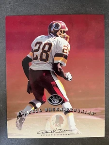 Darrell Green Redskins 1997 Leaf Signature Signed Autograph 8 x 10 Photo Card - Picture 1 of 3