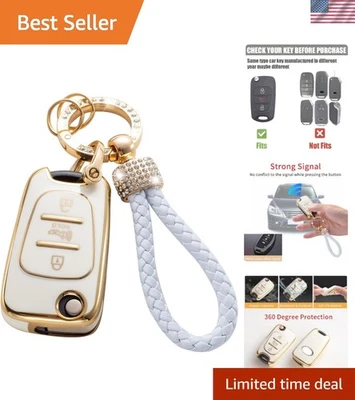 Kia Key Fob Cover Set with Accessories for 2010-2014 Soul/Rio - Easy Install Foto 1 de 4