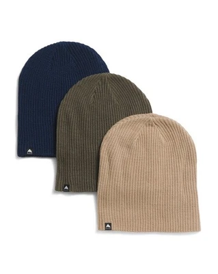 BURTON BEANIES 3 PK nhtfll/sndstn/frsmss RCY DND talla única NUEVO Foto 1 de 2