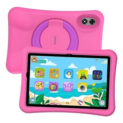  Kids Tablet, G1 Tab Android PC, 10.1" Tablet for Kids, 4+4G+64G 4GB+64GB Pink - Image 1 of 4