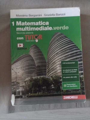 MATEMATICA MULTIMEDIALE. VERDE. VOL. 1 - 9788805353160 - Immagine 1 di 3