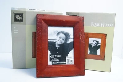 Burnes of Boston Picture Frame 8x10 Rare Woods Cape Cod Red Set of 2 NEW in Box - Image 1 of 4