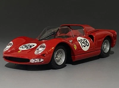 最佳型号 1/43 法拉利 275 P2 Bandini/Vaccarella #198 获奖者 1965 年 Targa Florio — 第 1/4 张图片