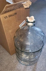 3 Gallon Glass Carboy Made in Mexico Beer Wine Production Home Brewing - Picture 1 of 7