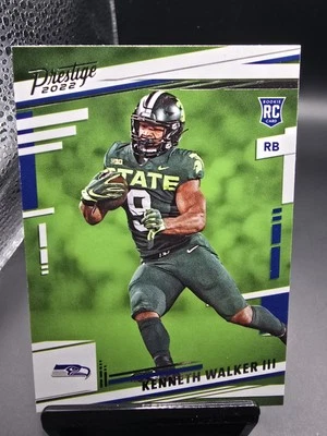 2022 Panini Prestige Kenneth Walker III Rookie RC #314 - Seattle Seahawks - Image 1 of 2