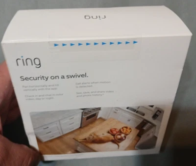 Ring Pan-Tilt Indoor Cam, Brand New & Shipped Free - Image 1 of 4