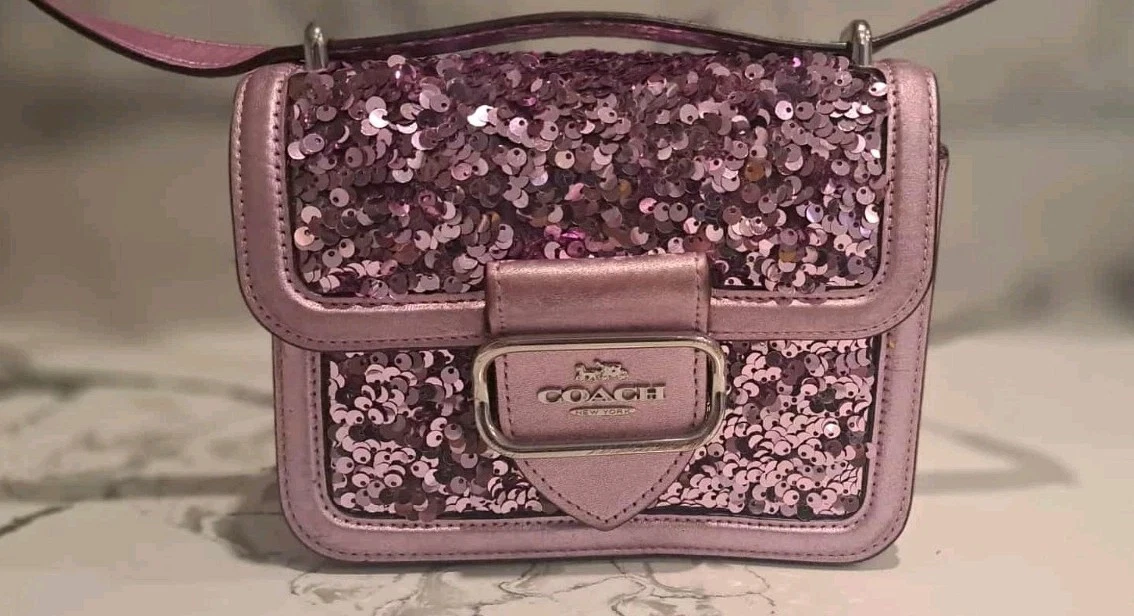 Coach Sequin Purple Bags & Handbags for Women for sale - eBay