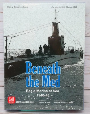 GMT Games, Beneath the Med: Regia Marina at Sea 1940-43, precintado Foto 1 de 4