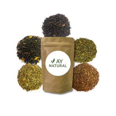 Tee-Mix 5er Probierset: Sinneszauber ✅ 5x20g ✅ Frisch ✅ Frisch ✚ Gratis Probetee - Bild 1 von 4