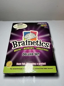 BRAINETICS DELUXE SET 100% Complete Math Memory Amazing 7 DVDs become a genius - Picture 1 of 8