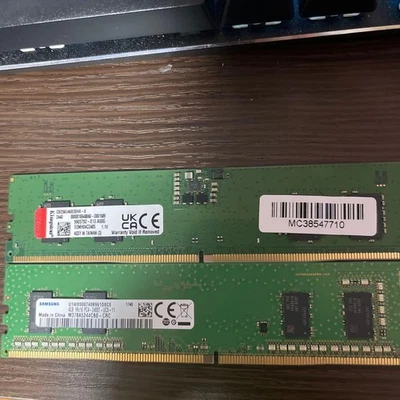 24GB DDR4 Desktop Memory Kit 4x Modules 2x 4GB + 2x 8GB 2400MHz RAM Used - Image 1 of 2