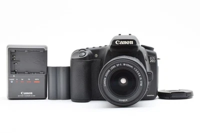 [Ex+3] Canon EOS 20D DSLR Camera / EF-S 18-55mm f3.5-5.6 IS STM Lens - Image 1 of 4