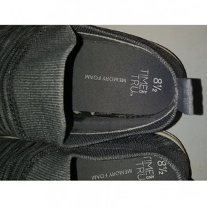 Slipper Sneaker Time and Tru grau - Größe 8,5 für Damen guter Zustand - Bild 1 von 3