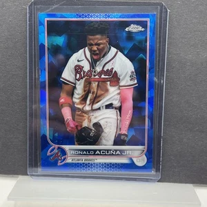 Topps 2022 cromo zafiro Ronald Acuña Jr. #200 Atlanta Braves - Imagen 1 de 12