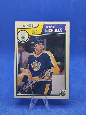 Берни Николлс 1983-84 O-Pee-Chee OPC дебютант RC #160 Kings - Изображение 1 из 2