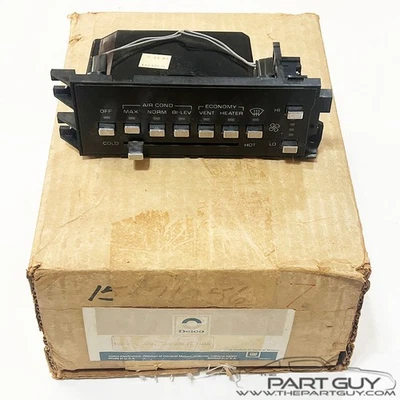 Control de calentador de aire acondicionado Deville Fleetwood 84 85 86 87 CA Cadillac Cimarron 82-88 NOS Foto 1 de 4