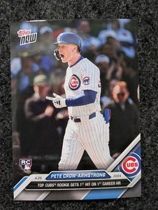 2024 Topps Now #118 Pete Crow Armstrong Rookie Chicago Cubs - Picture 1 of 2