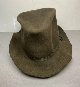 Vintage Fowlkes Open Range Westernhut klein braun gebraucht - Bild 1 von 13
