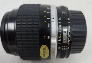 Objectif large Nikon Ai-s Nikkor 35 mm f/1,4 MF du JAPON et filtre de puits de lumière Vivitar - Photo 1/12
