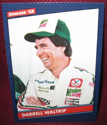 2019 DONRUSS #158 DARRELL WALTRIP RETRO DESIGN 1986 - Image 1 of 2
