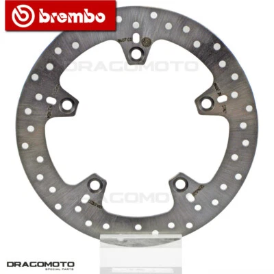 BMW 1200 R 1200 RT 2005-2007 Disque Frein Arrière BREMBO - Image 1 of 3