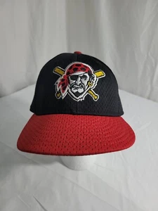 New Era 59Fifty Pittsburgh Pirates MLB Club Fitted Hat Size 7 3/8 - Picture 1 of 7