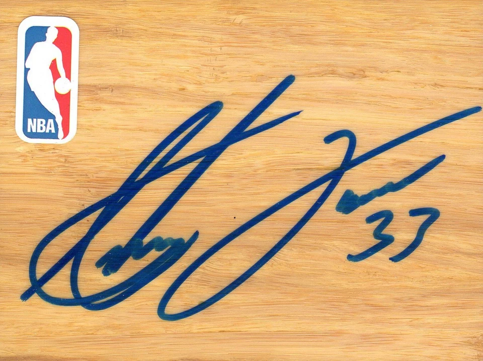 Golden State Warriors Antawn Jamison Firmado FloorBoard Certificado de Autenticidad Foto 1 de 1