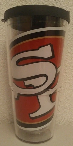 Tervis San Francisco 49ers Tumbler BPA Free 24oz Cover