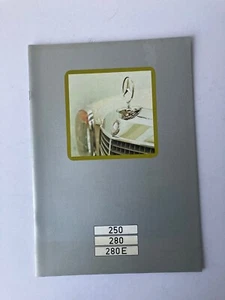 Ancienne brochure sales catalogue de vente Mercedes Benz 250 280 280E auto DE - Imagen 1 de 12