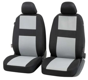 COPRISEDILI ANTERIORI 13326 PER VOLVO V90 2016 - in poi II FODERE AUTO NERO GRIG - Foto 1 di 9