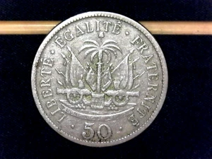 HAITI - President Pierre Nord-Alexis - 50 Centimes 1908 - Km-56 - 001817 - Picture 1 of 2