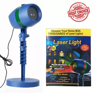 Star Shower Holiday Laser Light Show Christmas Lights Indoor Outdoor Xmas Gifts - Picture 1 of 5