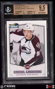 Gabriel Landeskog BGS 9.5: 2011-12 Panini Player of the Day Rookie Gisto POP 2 - Picture 1 of 4