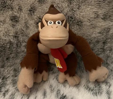 2000s Nintendo Donkey Kong Plush Nintendo Power Toy Site BD&A Doll N64 GC VTG Cover
