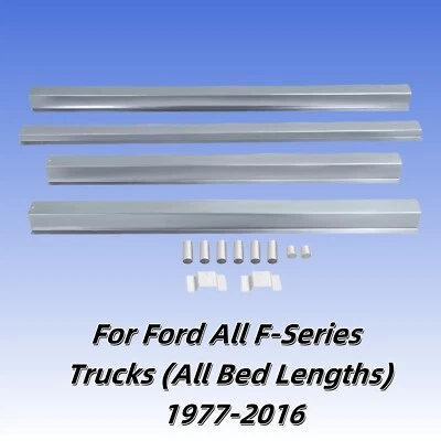 4 piezas travesaños con soporte de piso para cama Ford F-150 1977-2016 Foto 1 de 4